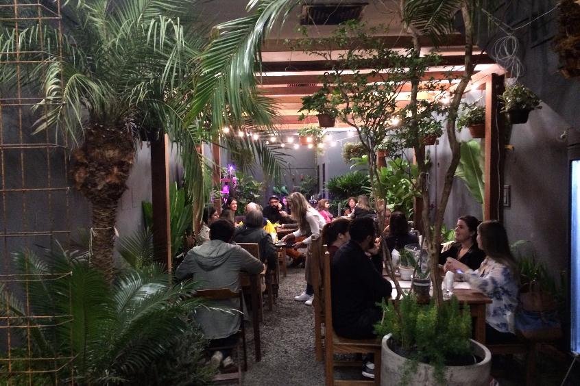 Ginkgo 788 café com cara de jardim no coração de Porto