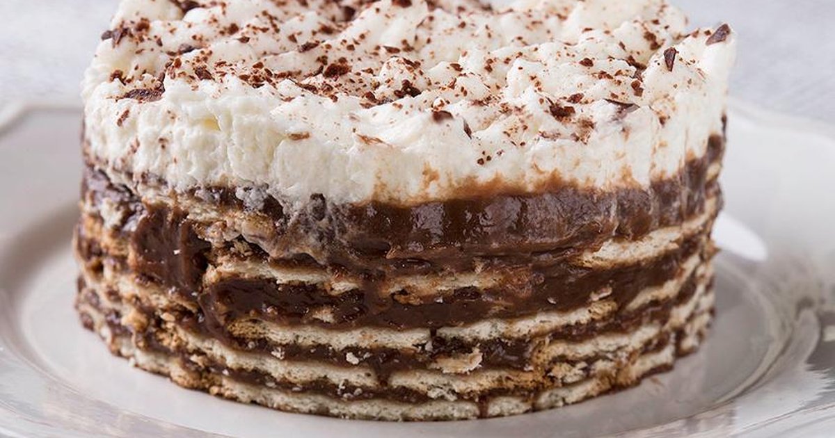 Clássico é clássico: torta de bolacha com chocolate | Destemperados