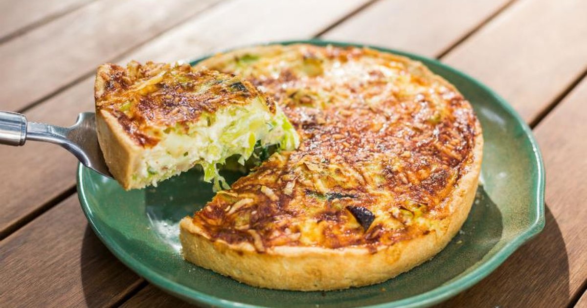 Quiche de alhoporó é fácil, rápido e delicioso Destemperados Quiche de alhoporó é fácil, rápido e delicioso Destemperados