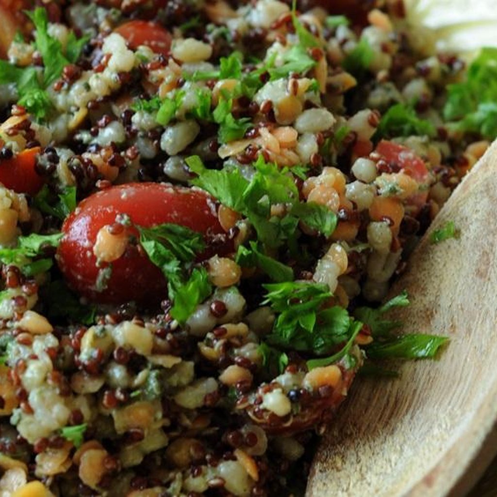Junto e misturado: salada de grãos | Destemperados Junto e misturado: salada de grãos | Destemperados