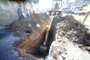  PORTO ALEGRE, RS, BRASIL - Prefeitura da Capital faz escavações nas imediações do Presídio Central de Porto Alegre atrás de possível novo túnel. (Foto: Ronaldo Bernardi/Agencia RBS)<!-- NICAID(14530036) -->