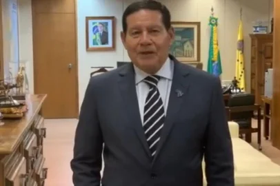 Vice-presidente Hamilton Mourão envia mensagem parabenizando Caxias do Sul pelos 130 anos<!-- NICAID(14530212) -->