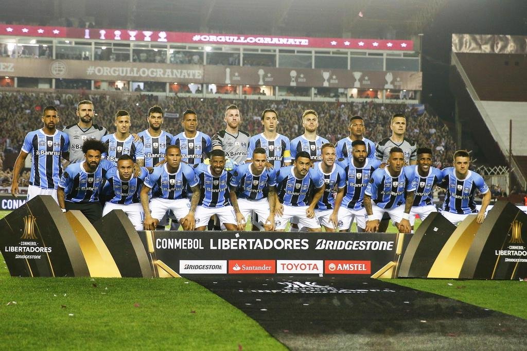 Qual era o time do Grêmio campeão da Libertadores?