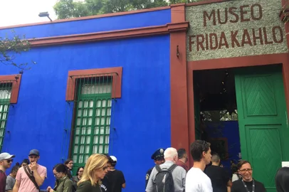 Casa Azul - Museu Frida Kahlo. Fotos de outubro de 2019.<!-- NICAID(14534581) -->
