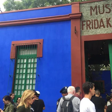 Casa Azul - Museu Frida Kahlo. Fotos de outubro de 2019.<!-- NICAID(14534581) -->
