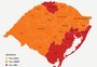 Após revisão, RS tem seis regiões sob bandeira vermelha