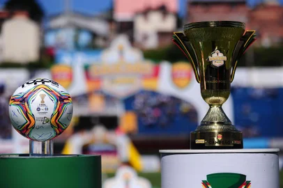  CAXIAS DO SUL, RS, BRASIL, 22/02/2020. Caxias x Grêmio, jogo da final da Taça Cel. Ewaldo Poeta, primeiro turno do Campeonato Gaúcho 2020 (Gauchão 2020), realizado no estádio Centenário. (Porthus Junior/Agência RBS)<!-- NICAID(14428474) -->
