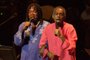#Máquina: D1-5021672Foto do show de Milton Nascimento e Gilberto Gil no Teatro do Sesi.<!-- NICAID(725939) -->