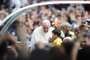  RIO DE JANEIRO, RJ, BRASIL - 26-07-2013 - Papa Francisco Bergoglio no Parque São Jerônimo, bairro Glório no Rio - Jornada Mundial da Juventude (FOTO: RICARDO DUARTE/AGÊNCIA RBS, GERAL)<!-- NICAID(9615575) -->
