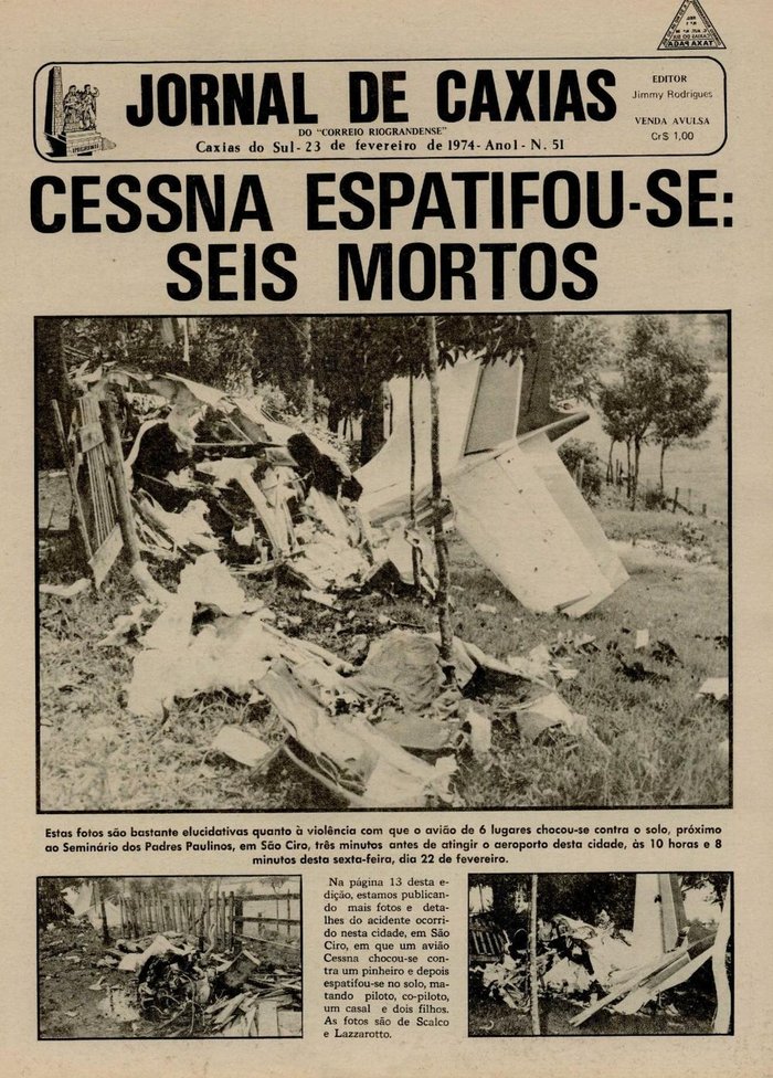 Jornal de Caxias / Reprodução