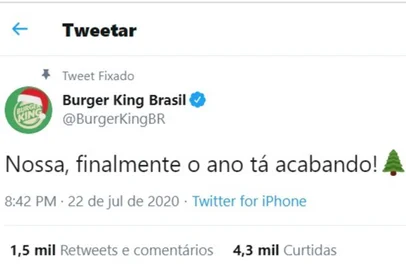 Burger King lança campanha de Natal em julho<!-- NICAID(14551818) -->