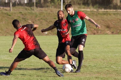  Brasil de Pelotas durante treinamento<!-- NICAID(14553072) -->