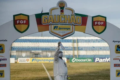 Inter enfrenta o Esportivo no Estádio Montanha dos Vinhedos, em Bento Gonçalves. Partida é válida pela quinta rodada do segundo turno do Gauchão<!-- NICAID(14553548) -->