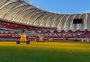 FOTO: veja como está o gramado do Beira-Rio para sediar Inter x Esportivo