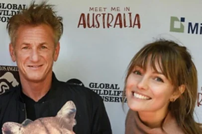 Sean Penn e Leila George<!-- NICAID(14558559) -->