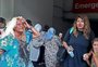 "Pessoas estavam gritando e correndo, sangrando. Sacadas foram arrancadas"