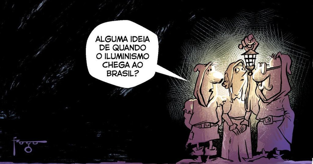 Charge Sobre O Iluminismo - RETOEDU