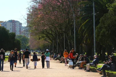 Parque da Redenção vivenciou movimento similar ao de épocas anteriores à pandemia