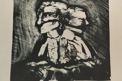 Obra de Maria Beatriz Caruso para a exposição Saudade do Ser.<!-- NICAID(14583131) -->
