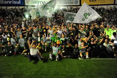  CAXIAS DO SUL, RS, BRASIL, 09/09/2019. Juventude x Imperatriz, jogo da volta das quartas de final da série C do Campeonato Brasileiro e realizado no estádio Alfredo Jaconi. (Porthus Junior/Agência RBS)<!-- NICAID(14242390) -->