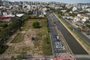  PORTO ALEGRE, RS, BRASIL - 2020.09.08 - Antigo terreno do ginásio da Brigada Militar, em Porto Alegre. Fotos de drone (Foto: ANDRÉ ÁVILA/ Agência RBS)<!-- NICAID(14587914) -->