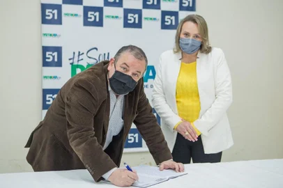 Nelson DArrigo e Andreia Garbin são confirmados candidatos a prefeito e vice pelo Patriota<!-- NICAID(14588214) -->