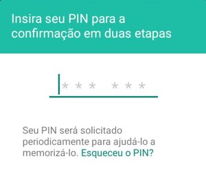 Como alterar e desativar o código de bloqueio do WhatsApp