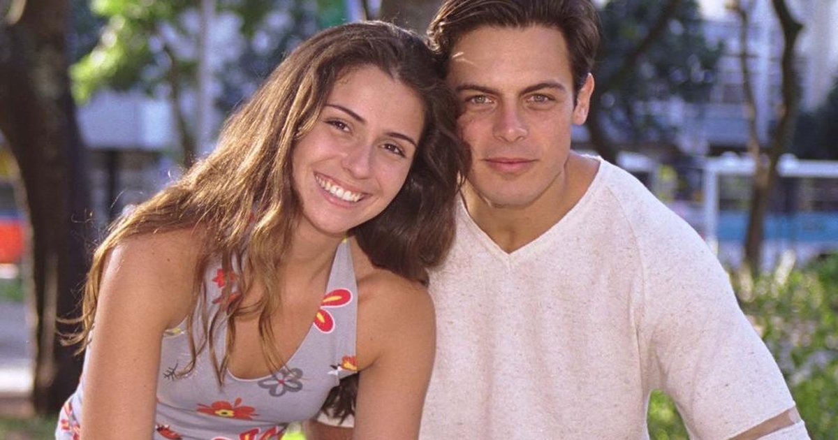 Luigi Baricelli e Giovanna Antonelli em "Laços de Família" (Foto Reprodução/Internet)