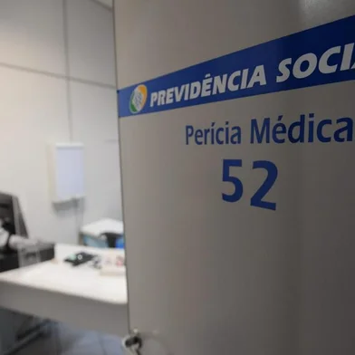 agência do INSS em Caxias do Sul nesta terça-feira. Local segue funcionando, mas sem peritos<!-- NICAID(14592156) -->