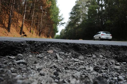  CAXIAS DO SUL, RS, BRASIL (15/09/2020)Estado da Rota do Sol entre caxias do Sul e Terra de Areia. RS 453 km 158. (Antonio Valiente/Agência RBS)<!-- NICAID(14592544) -->