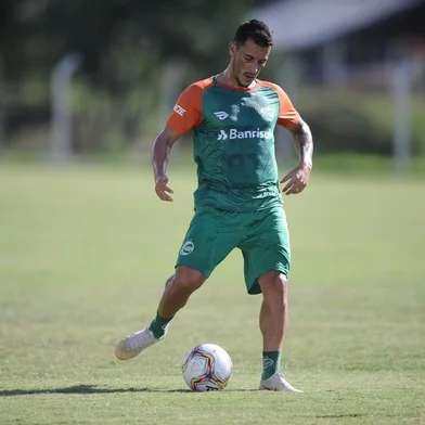 CAXIAS DO SUL, RS, BRASIL (06/01/2019)Treino do Juventude no CT em Caxias do Sul. Na foto, Jonatas Belusso. (Antonio Valiente/Agência RBS)<!-- NICAID(14378668) -->