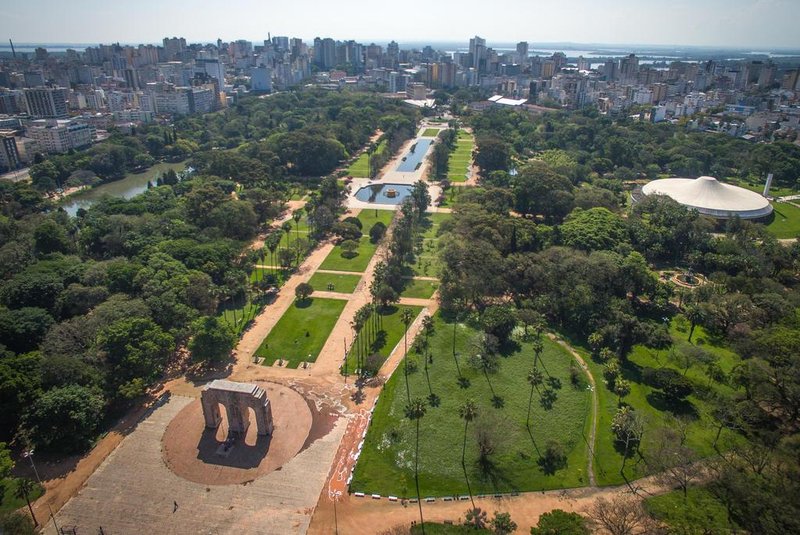  PORTO ALEGRE, RS, BRASIL - 18.09.2020 - Parque Farroupilha também conhecido como Parque da Redençã completa 85 anos de história. (Foto: Isadora Neumann/Agencia RBS)<!-- NICAID(14595991) -->