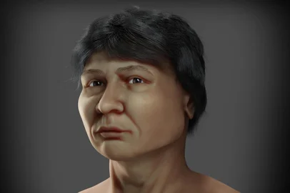 Reconstrução facial forense do esqueleto Zé - encontrado há mais de 40 anos no Litoral Norte gaúcho. Trabalho foi realizado pelo 3D Designer Cicero Moraes.<!-- NICAID(14596050) -->