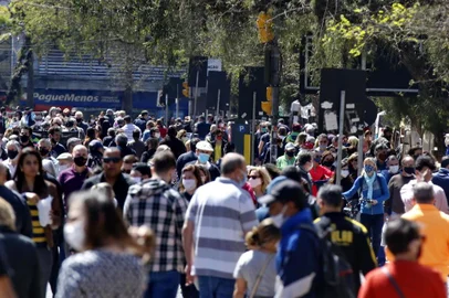  PORTO ALEGRE - BRASIL - Movimento No Brick da Redenção. (FOTO: LAURO ALVES/AGENCIARBS)<!-- NICAID(14596629) -->