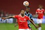  Brazil's Internacional Matheus Jussa (front) and Brazil's Gremio Colombian Luis Orejuela vie for the ball during their closed-door Copa Libertadores group phase football match at the Beira Rio stadium in Porto Alegre, Brazil, on September 23, 2020, amid the COVID-19 novel coronavirus pandemic. (Photo by Alexandre Schneider / POOL / AFP)Editoria: SPOLocal: Porto AlegreIndexador: ALEXANDRE SCHNEIDERSecao: soccerFonte: POOLFotógrafo: STR<!-- NICAID(14599914) -->