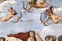 El Triunfo de la Galatea, pintura de Rafael<!-- NICAID(14601214) -->
