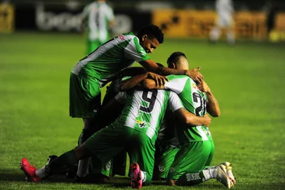  CAXIAS DO SUL, RS, BRASIL, 29/09/2020. Juventude x Operário, jogo válido pela 12ª rodada da Série B do Campeonato Brasileiro 2020 e realizado no estádio Alfredo Jaconi. (Porthus Junior/Agência RBS)<!-- NICAID(14604805) -->