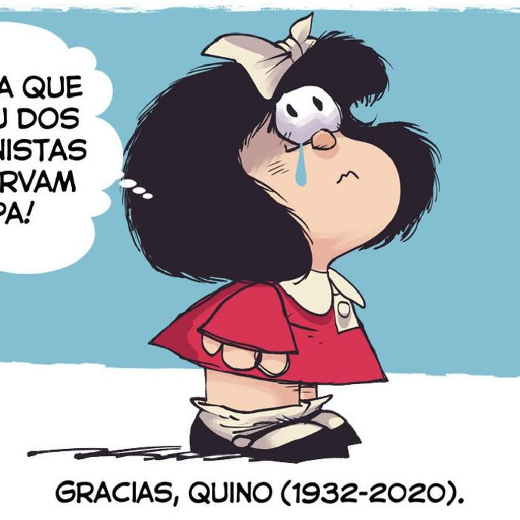 Cartunistas lamentam a morte de Quino: 