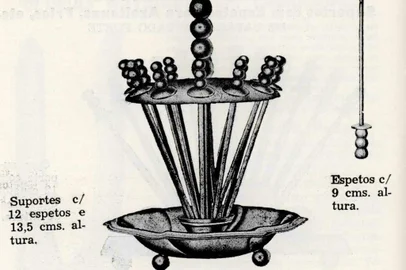 Itens de cozinha da cutelaria Eberle, anunciandos no Boletim Eberle de outubro e novembro de 1959. Peças eram vendidas no Varejo do Eberle.<!-- NICAID(14605539) -->
