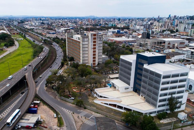  PORTO ALEGRE, RS, BRASIL, 29-09-2020: Instalacoes do novo predio do IGP (Instituto-Geral de Pericias), na regiao central de Porto Alegre, ao lado da Secretaria de Seguranca Publica do RS. (Foto: Mateus Bruxel / Agencia RBS)<!-- NICAID(14604277) -->