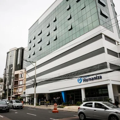  PORTO ALEGRE, RS, BRASIL, 05-10-2020: Solenidade para inaugurar o predio que deve abrigar o Hospital Humaniza, do Grupo CCG Saude, na rua Ramiro Barcelos. (Foto: Mateus Bruxel / Agencia RBS)Indexador: Mateus Bruxel<!-- NICAID(14609305) -->