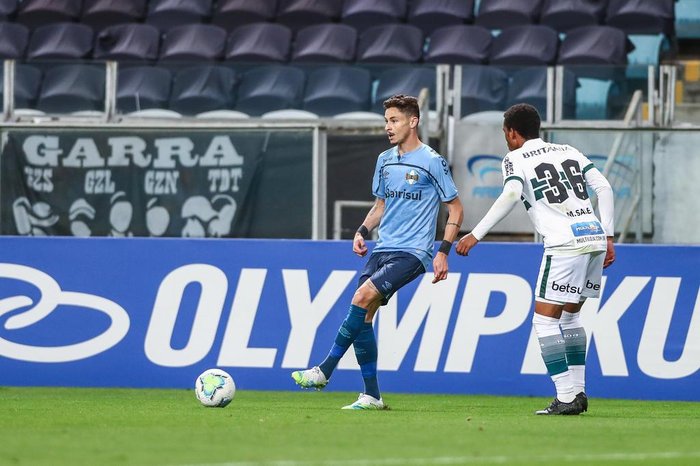 Veja os números de Diogo Barbosa na vitória do Grêmio sobre o Coritba