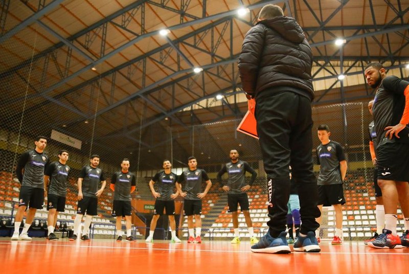 ACBF prepara equipe para começo da Liga Nacional de Futsal.<!-- NICAID(14571631) -->