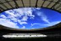 General view as the Brazilian national football team trains at Mineirao stadium in Belo Horizonte, Minas Gerais, Brazil, on November 8, 2016.Brazil will face Argentina for a World Cup 2018 South American qualifier match on Thursday. / AFP PHOTO / VANDERLEI ALMEIDA<!-- NICAID(12555224) -->