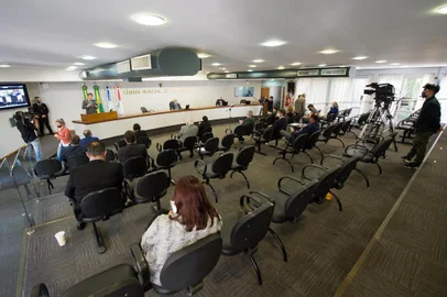 Primeira sessao legislativa presencial pós pandemia.<!-- NICAID(14616928) -->