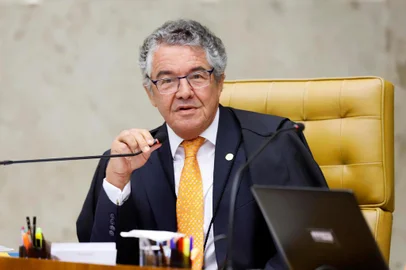 Relator das ações, o ministro Marco Aurélio profere seu voto no julgamento sobre prisão em segunda instância. Foto: Rosinei Coutinho/SCO/STF (23/10/2019)<!-- NICAID(14301202) -->