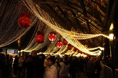  GRAMADO, RS, BRASIL, 22/10/2020 - Lançamento do natal luz. (Marcelo Casaghrande/Agência RBS)<!-- NICAID(14623575) -->