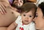 Filha de Tatá Werneck e Rafa Vitti completa um ano e ganha homenagem nas redes sociais