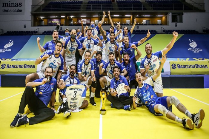 Taubaté bate Minas e conquista o bicampeonato na Superliga masculina de vôlei