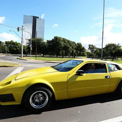  PORTO ALEGRE, RS, BRASIL - Carro Miura, fabricado no Rio Grande do Sul e sucesso no final dos anos 70 e começo de 80, completa 40 anos.<!-- NICAID(12952285) -->